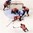 GRAND FORKS, NORTH DAKOTA - APRIL 19: Canada's Mason Shaw #8 dives for the loose puck while battling Finland's Joona Koppanen #15 as Markus Phillips #17, Evan Fitzpatrick #1, Beck Malenstyn #11, David Quenneville #18 and Eetu Tuulola #19 look on during preliminary round 2016 IIHF Ice Hockey U18 World Championship. (Photo by Minas Panagiotakis/HHOF-IIHF Images)

